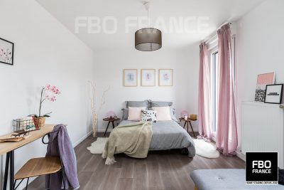 home staging chambre fbo france Paris appartement témoin