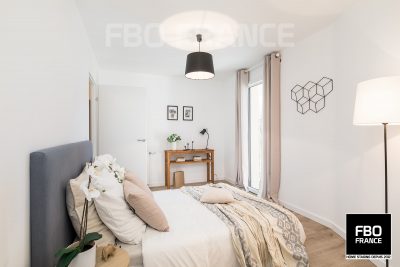 home staging chambre fbo france Bretagne appartement témoin