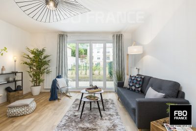 home staging séjour fbo france La Baule appartement témoin