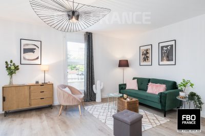 home staging salon fbo france Rennes appartement témoin