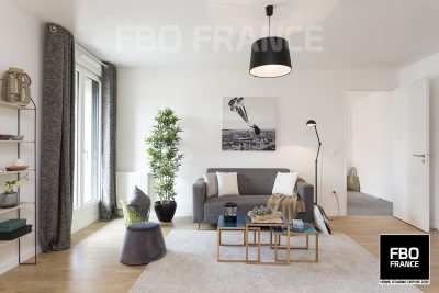 home staging salon fbo france La Baule appartement témoin